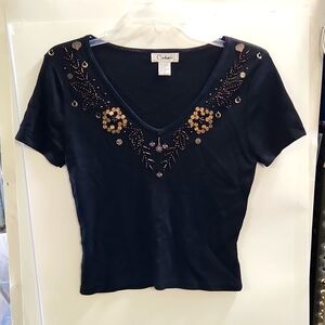 Carducci, Short-sleeve, Black, small